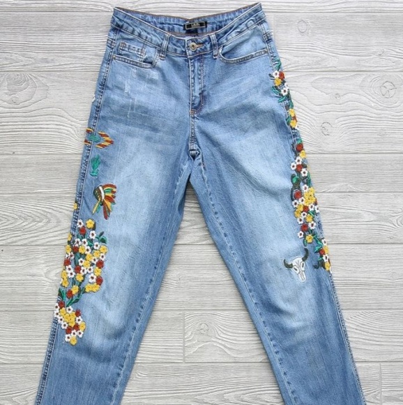 Best in Jeans❣️L&B Embroidered Jeans - Picture 7 of 7